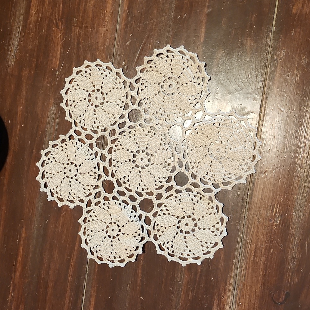 Homemade Tatted Doilies - Picture 2 of 6